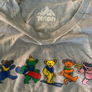 Teton Gravity dancing bear LS Tee